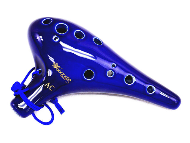 12 Hole Alto C Ocarina Finger Chart