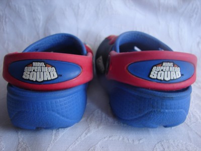CROCS Hero Clogs - Red, Blue, White s-l400.jpg main image 4