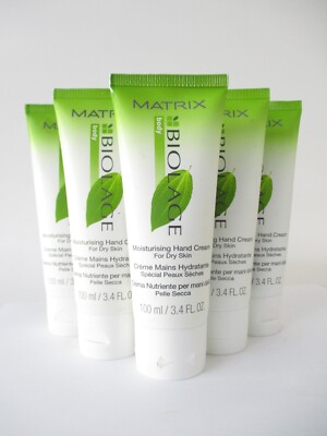 BIOLAGE by MATRIX Body Moisturizing Hand Cream Lotion Dry Skin 3.4 Oz Pack of 6
