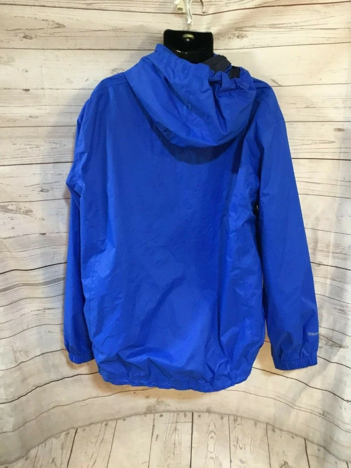 Chaqueta cortavientos Karrimor Weathertite para hombre azul cremallera completa con capucha talla XL Foto 2 de 4