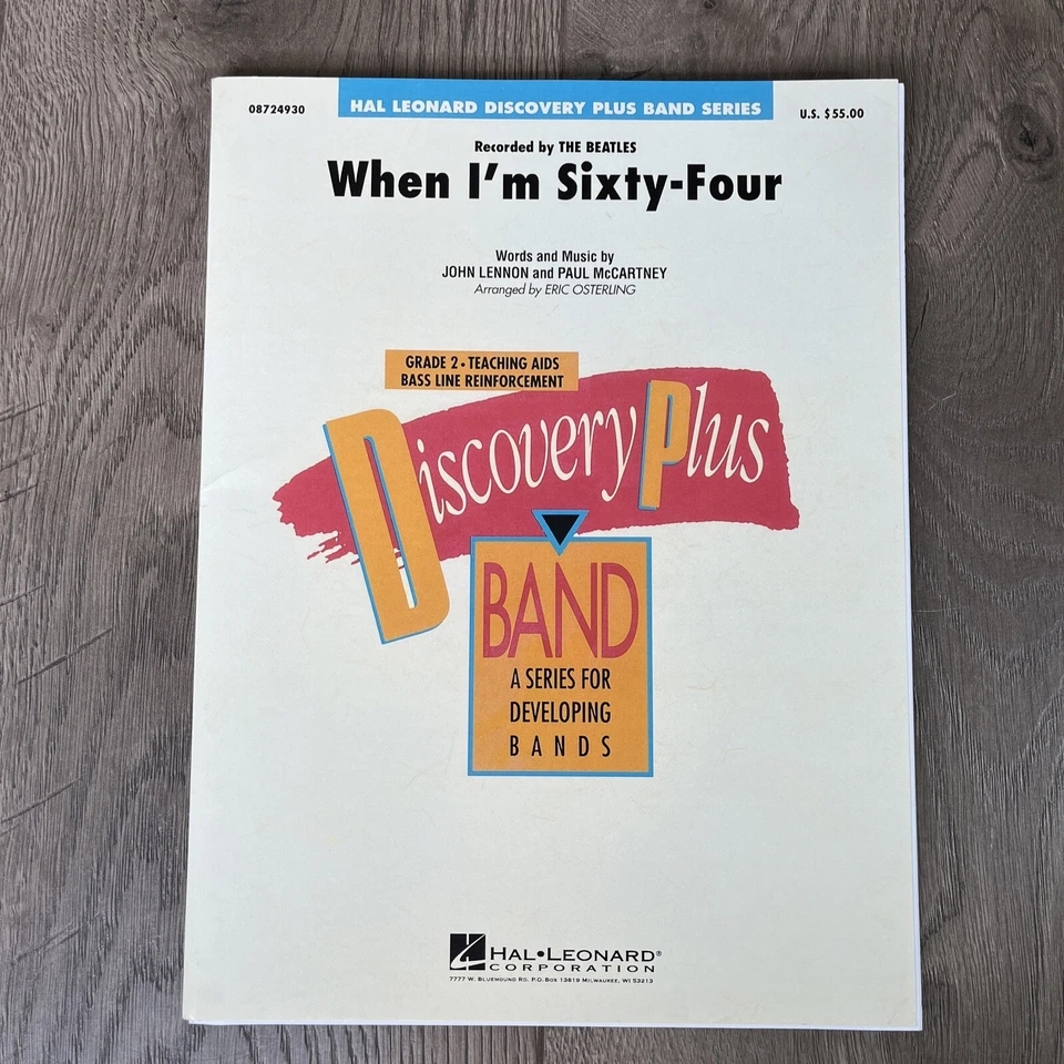 When I'm 64 - Discovery Plus Level 2 arranged by Eric Osterling Hal Leonard - Image 2 of 4