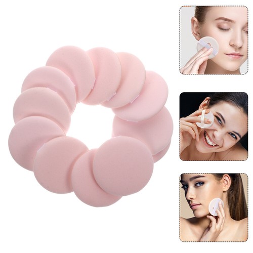 12 Pcs Concealer Powder Cake Foundation Sponge Sponges Puff Baby