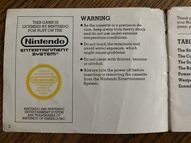 Ikari Warriors II: Victory Road NES Nintendo *Manual Only*