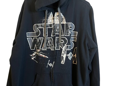 Star Wars 2014 Mens Full Zip Hooded Jacket Size XXL 50/52 | eBay