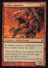 Goblin Tunneler - Rise of the Eldrazi: #148, Magic: The Gathering Nm R127