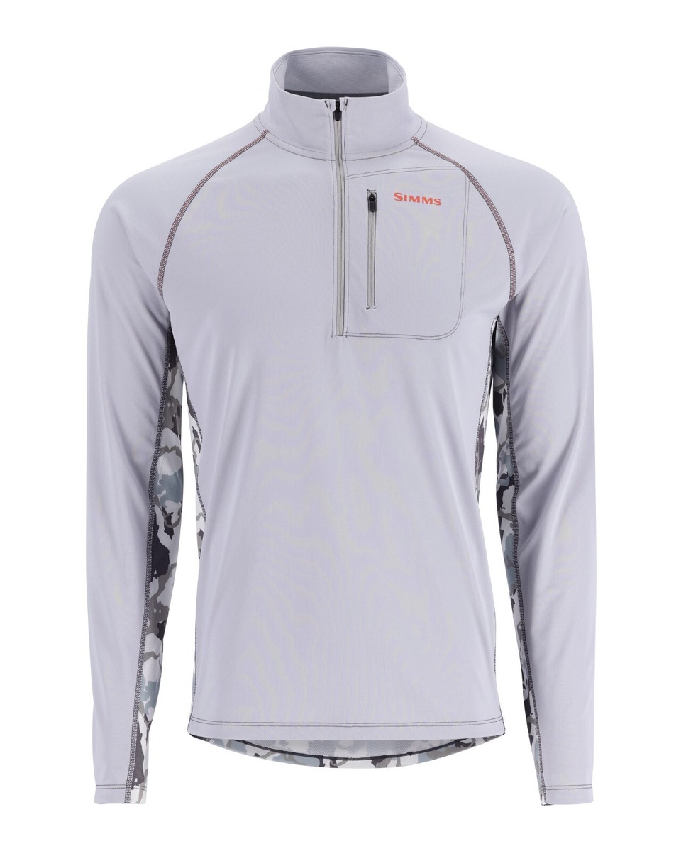 新品 SIMMS Challenger Solar Half Zip US:M Simms Challenger Solar Half Zip – Drift Outfitters