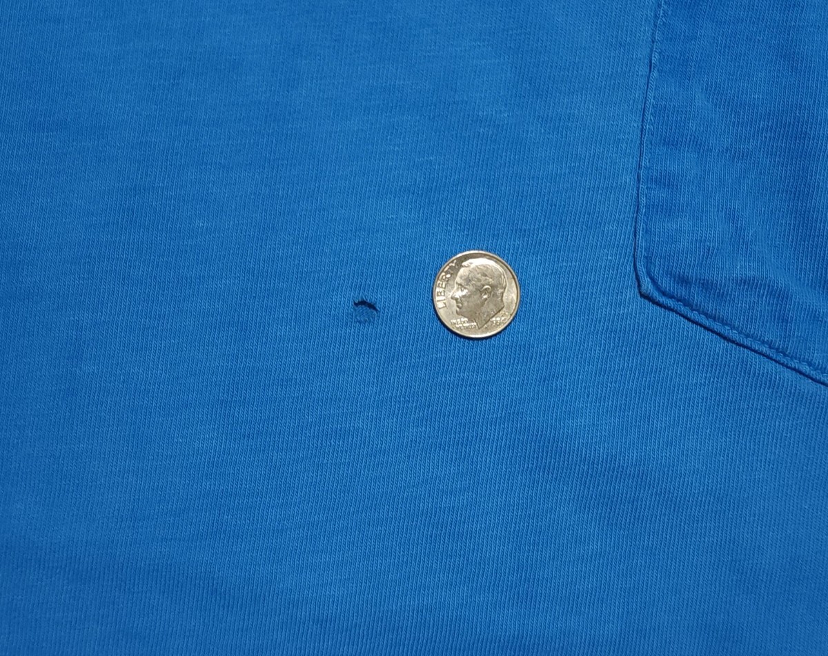 Vintage 1970s 55' Chevy TownCraft JCPenney Pocket Distressed Vintage 1970s 55' Chevy TownCraft JCPenney Pocket Distressed