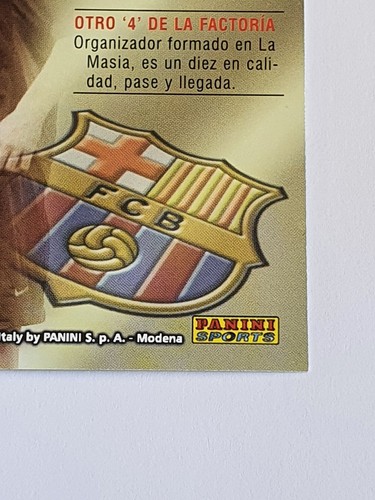 2003 Andres Iniesta Rookie Megacracks #398 FC Barcelona Panini MGK La Liga - Bild 8 von 12