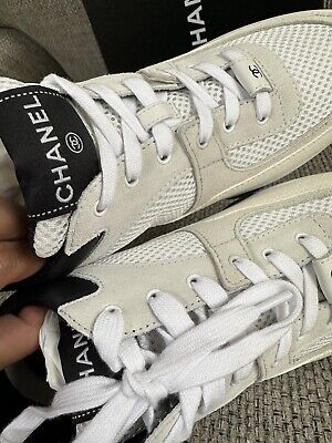size 41.5EU NEW CHANEL Mesh Suede Calfskin Grained Womens CC size 41.5EU NEW CHANEL Mesh Suede Calfskin Grained Womens CC