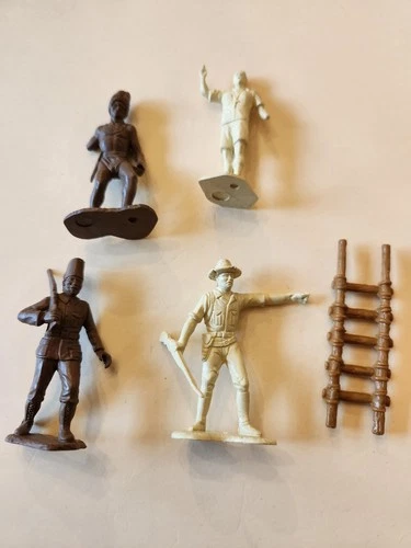 Marx Jungle Jim Character Figure VINTAGE! Plus some extra bonus pieces from set