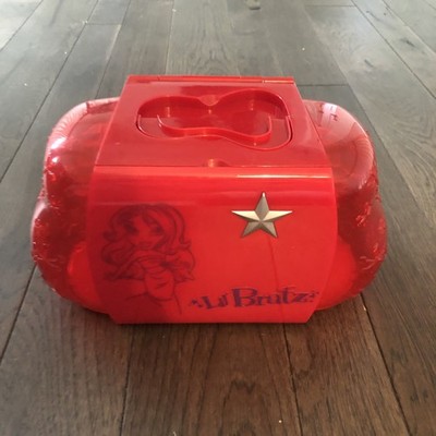 LIL  BRATZ Red Vintage Lifestyle Club Carry CaseOrganizer/Stage 12 x5 x 6.5 