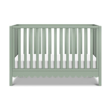  Color: Light Sage daVinci-Sammy Scallop 4-in-1 Convertible Crib 6008