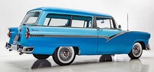 Pre-order Esval 1956 Ford Parklane Station Wagon 2 Tone Blue