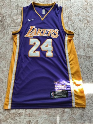 Nike Los Angeles Lakers Kobe Bryant #24 Purple Swingman Jersey