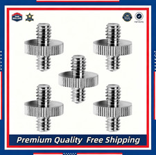 Standard 1/4"-20 Male to 1/4"-20 Male Threaded Tripod Screw Adapter Standard ...