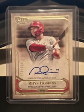 2021 Topps Tier One - Tier One Talent Autographs #T1TA-RH Rhys Hoskins /200 