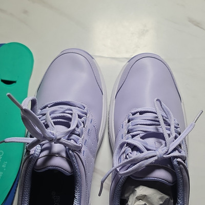 Orthofeet Purple/White Solid Low Top Lace Up Women's Athletic Sneakers Logo