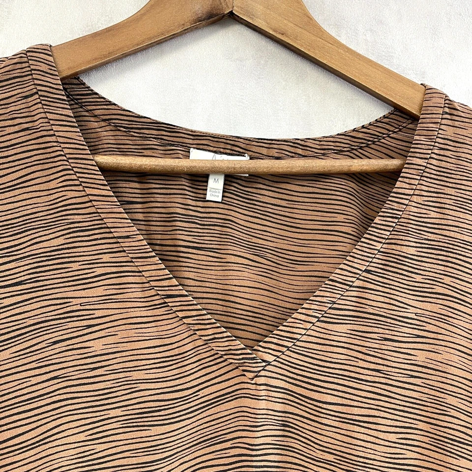 Blusa Joie Silk Boxy Shell para mujer mediana minimalista Lagenlook de gran tamaño J108 Foto 4 de 4