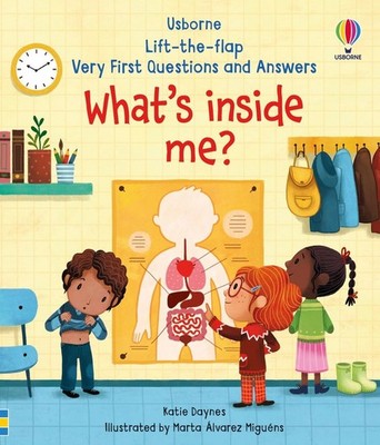 Very First Questions and Answers What's Inside Me? by Katie Daynes Board Book Bo