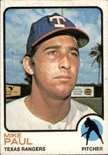 1973 Topps #58 Mike Paul Near Mint