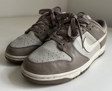 Nike Dunk Low Sneaker grau/weiß Low Top Leder EU 39 Skateboarden