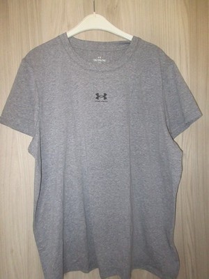 Under Armour T-Shirt Shirt Sportshirt Rival Core  grau melange Castlerock  XXL