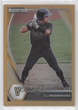 2021 Panini Prizm Draft Picks Neon Orange Prizm 6/50 CJ Rodriguez #PDP158 0v0