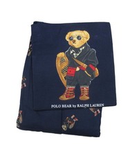 Polo Ralph Lauren Men's Navy Polo Bear Graphic 2-Piece Lounge Pajama Set M 