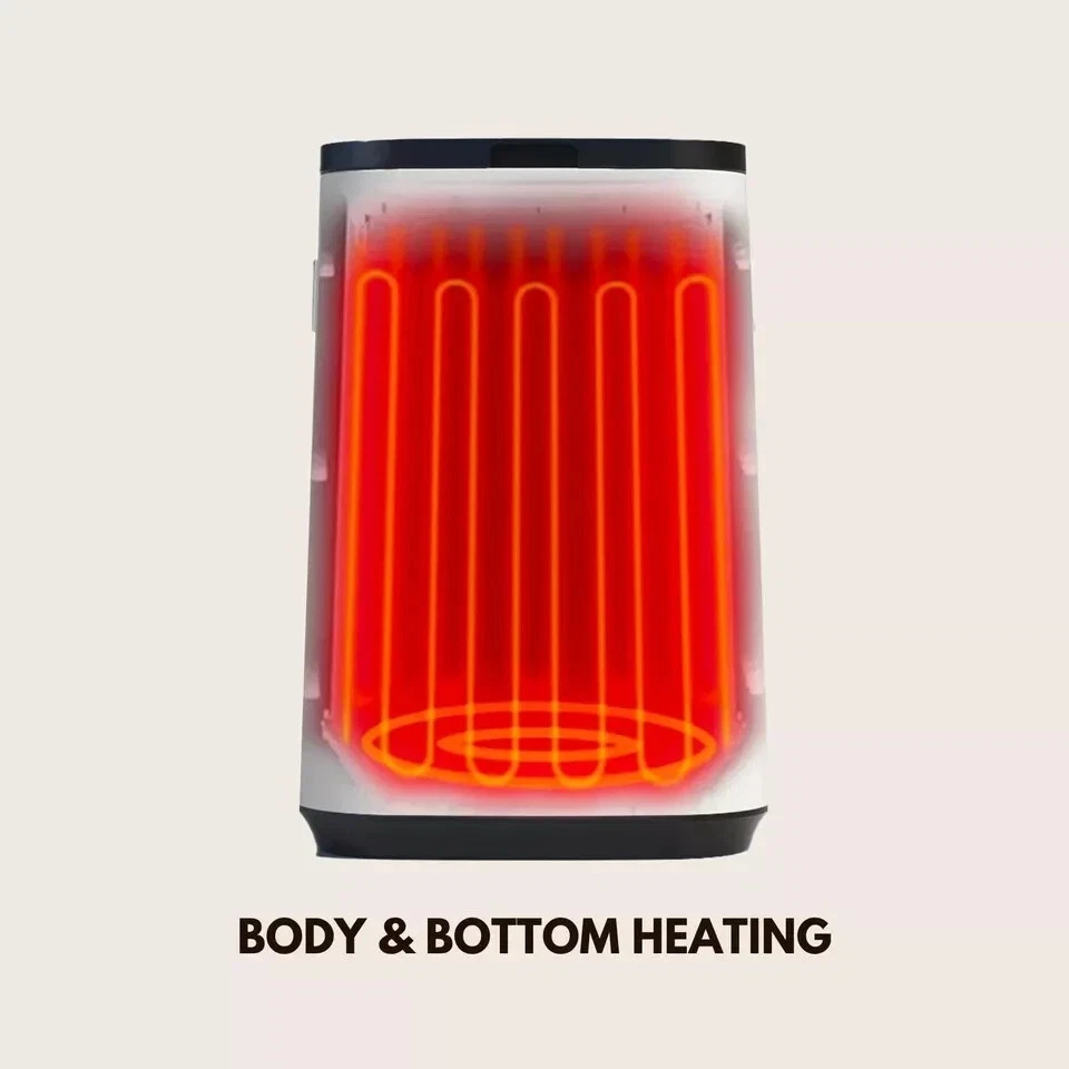 Cubo calentador de toallas caliente grande para spa, baño salón temporizador automático pantalla de lujo Foto 4 de 4