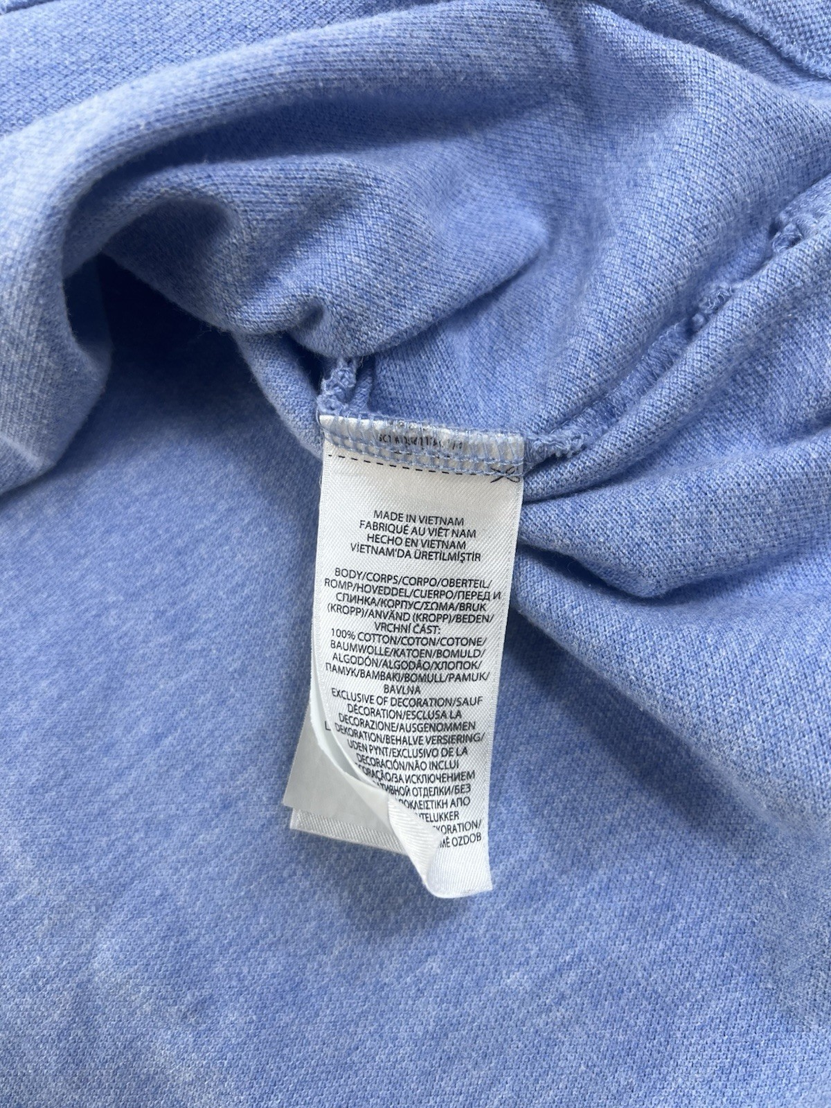 Polo Ralph Lauren camicia uomo 3XB blu grande manica corta maglia con bottoni pony