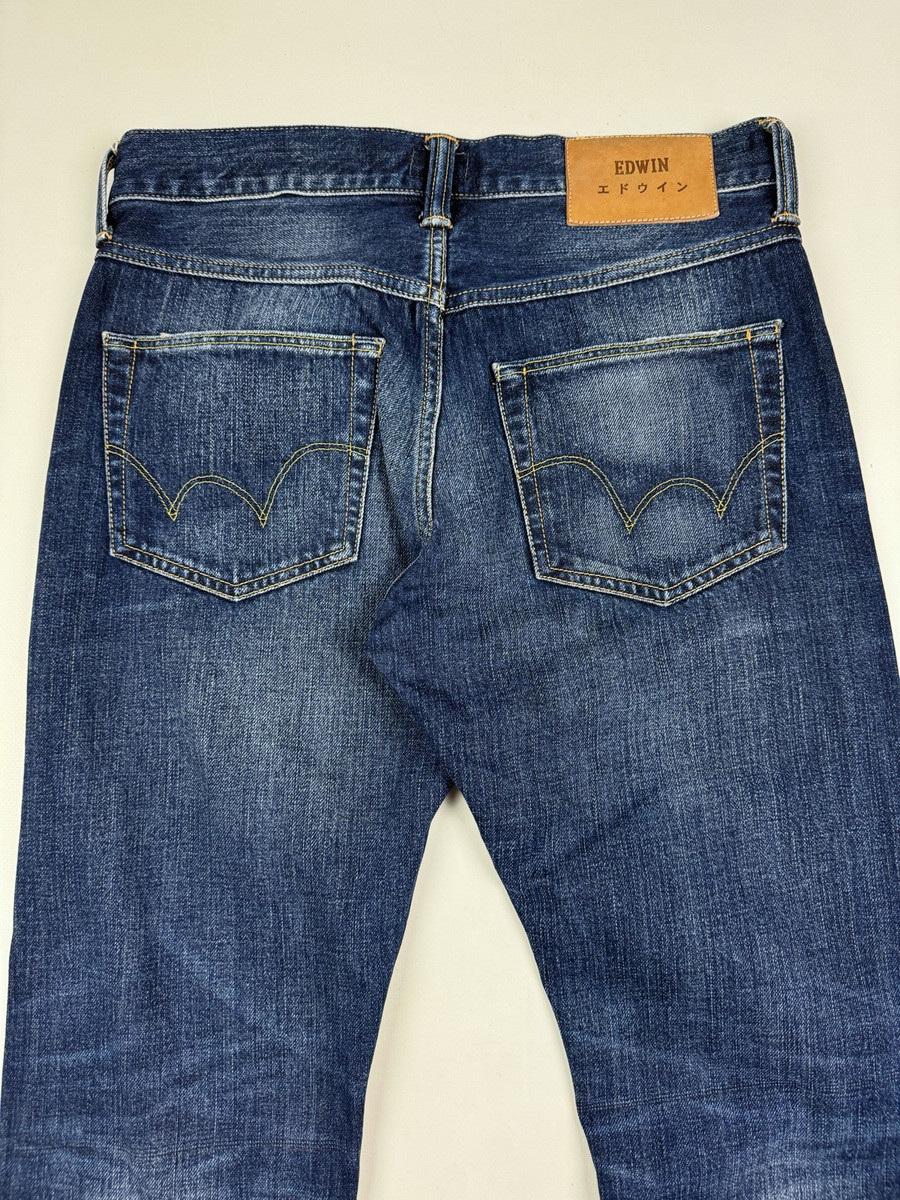 Edwin ED-55Regular Tapered Salvage Jeans Pants | eBay