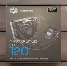 NEW Cooler Master MLW-D12M-A20PW-R1 MasterLiquid Lite 120 Liquid CPU Cooler v1