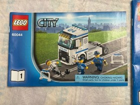 LEGO City Set #60044 Mobile Police Unit 100% Complete!