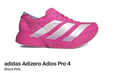 Size 12 - adidas Adizero Adios Pro 4 M Shock Pink for sale online