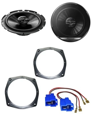 Pioneer 300Watt 2-Wege 16,5cm Lautsprecher für Mitsubishi Lancer Galant Pajero S - Bild 1 von 4