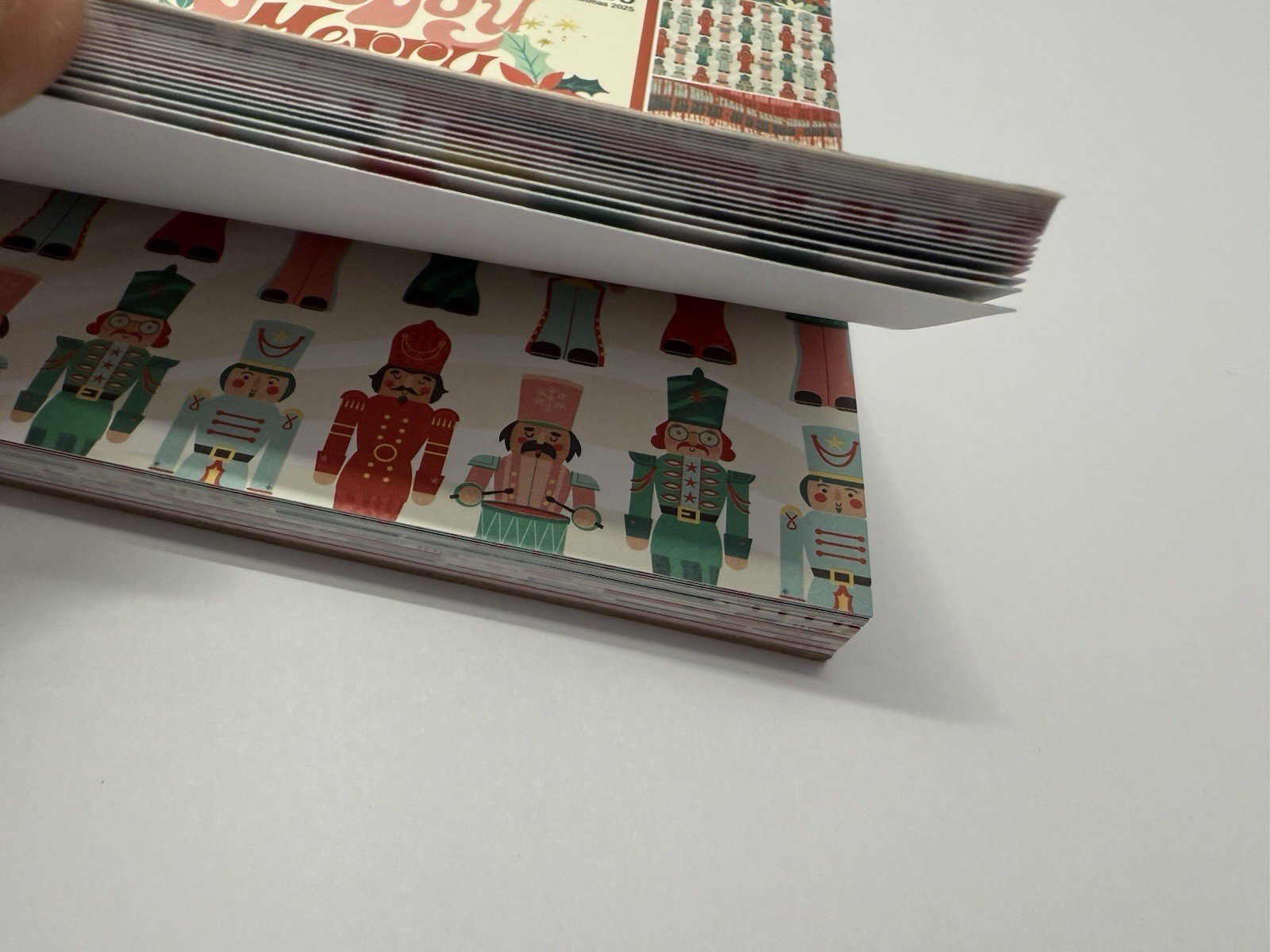 Paper Studio 2025 GROOVY MERRY & BRIGHT 6x6 Paper Pad NEW Christmas Scrapbook