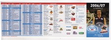 Australian Basketball Fixture List Perth Wildcats 2006-2007