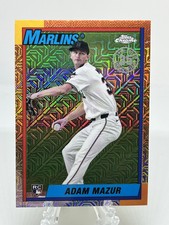 Adam Mazur 2025 Topps Series 1 Silver Pack Mojo #T90C-65 Marlins RC
