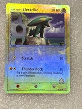 Team Aqua's Electrike 52/95 Ex Team Magma vs Team Aqua Reverse Holo MP on eBay