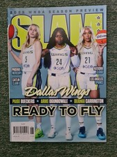 Slam magazine No. 256 Season Preview 2025 Dallas Wings Ready 1 of 2 covers New