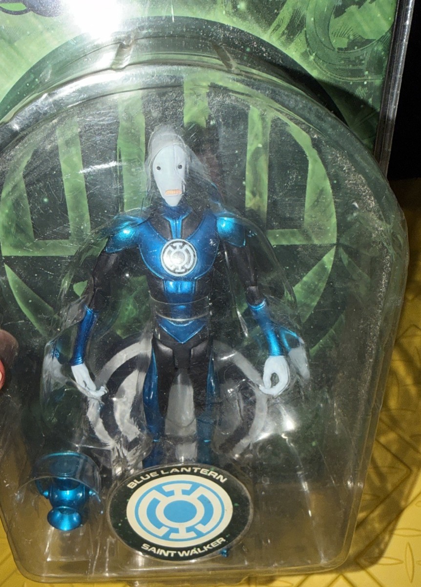DC Direct Blackest Night Series 1 Blue Lantern Saint Walker Action 