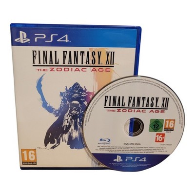 Final Fantasy XII The Zodiac Age PS4 FF 12 PS5 Compatible Game