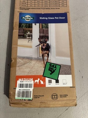 Petsafe Flap Pet Door for Sliding Glass Doors 75 5/8'' to 80 11/16''