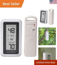 Digital Thermometer with Indoor, Outdoor Temperature and Daily High and Lows ...