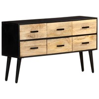 Mangoholz Massiv Sideboard Kommode Anrichte Beistellschrank Schrank vidaXL