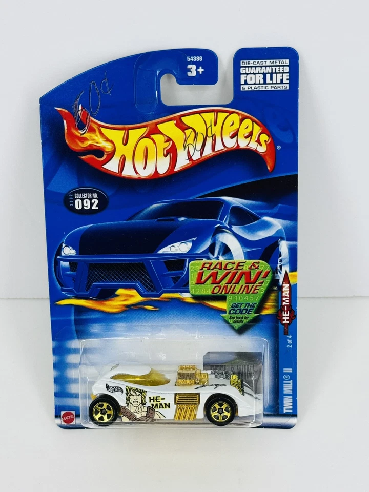 Hot Wheels Masters of the Universe Series Twin Mill II #92 2002 He-Man Foto 2 de 4