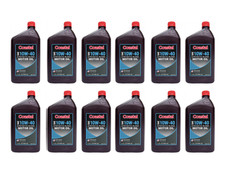 Coastal 10W-40 Synthetic Blend Motor Oil, Case of 12 - 1 Quart Bottles | 19201