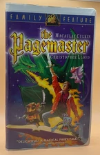 The Pagemaster VHS 1995 Clamshell Macaulay Culkin **Buy 2 Get 1 Free**