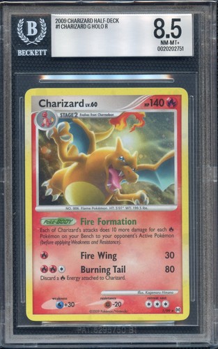 Charizard graded BGS 8.5 for sale on eBay