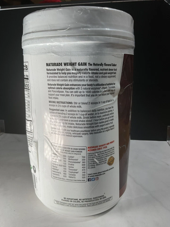 Weight Gain, Chocolate, 2.5 lb (1.2 kg) - Image 3 of 4